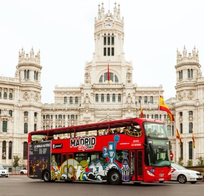 City Tour Madrid: 1 or 2-Day Hop-on Hop-off Bus